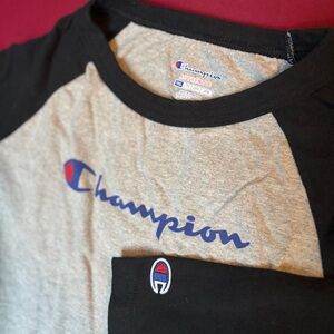 Champion baseball 3/4 sleeve tee